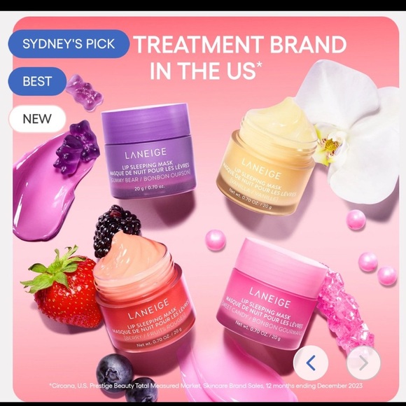 Laneige Berry Lip Sleeping Mask 20g - Picture 4 of 12